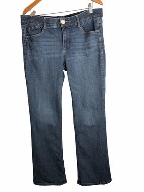 Democracy Boot Cut Jeans in Medium Blue Wash